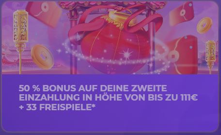 Zweite Einzahlungsbonus Zweite Einzahlungsbonus