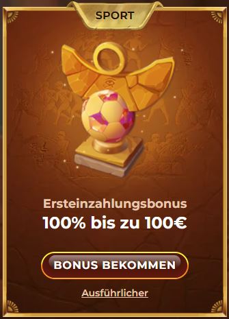 Erste Einzahlung Sport Erste Einzahlung Sport