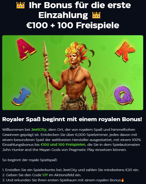 Erste Einzahlung Erste Einzahlung