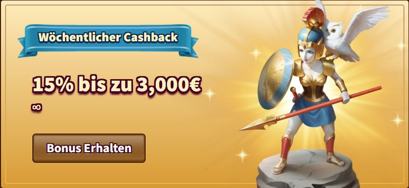Wöchentlicher Cashack Wöchentlicher Cashack