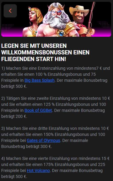 Willkommensangebot Casino Willkommensangebot Casino