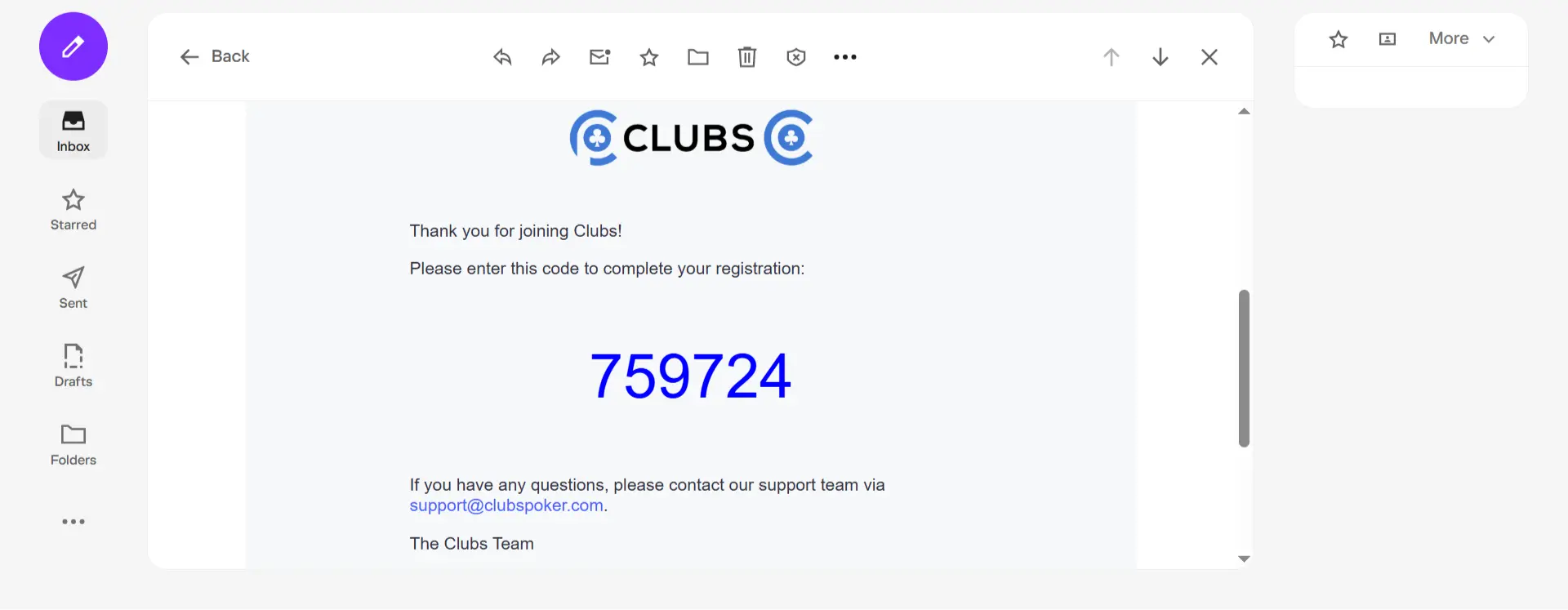 Clubs Poker Code Background Image