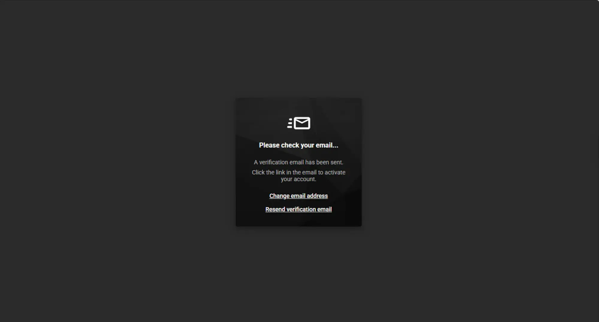 Global Poker Check Your Email Background Image