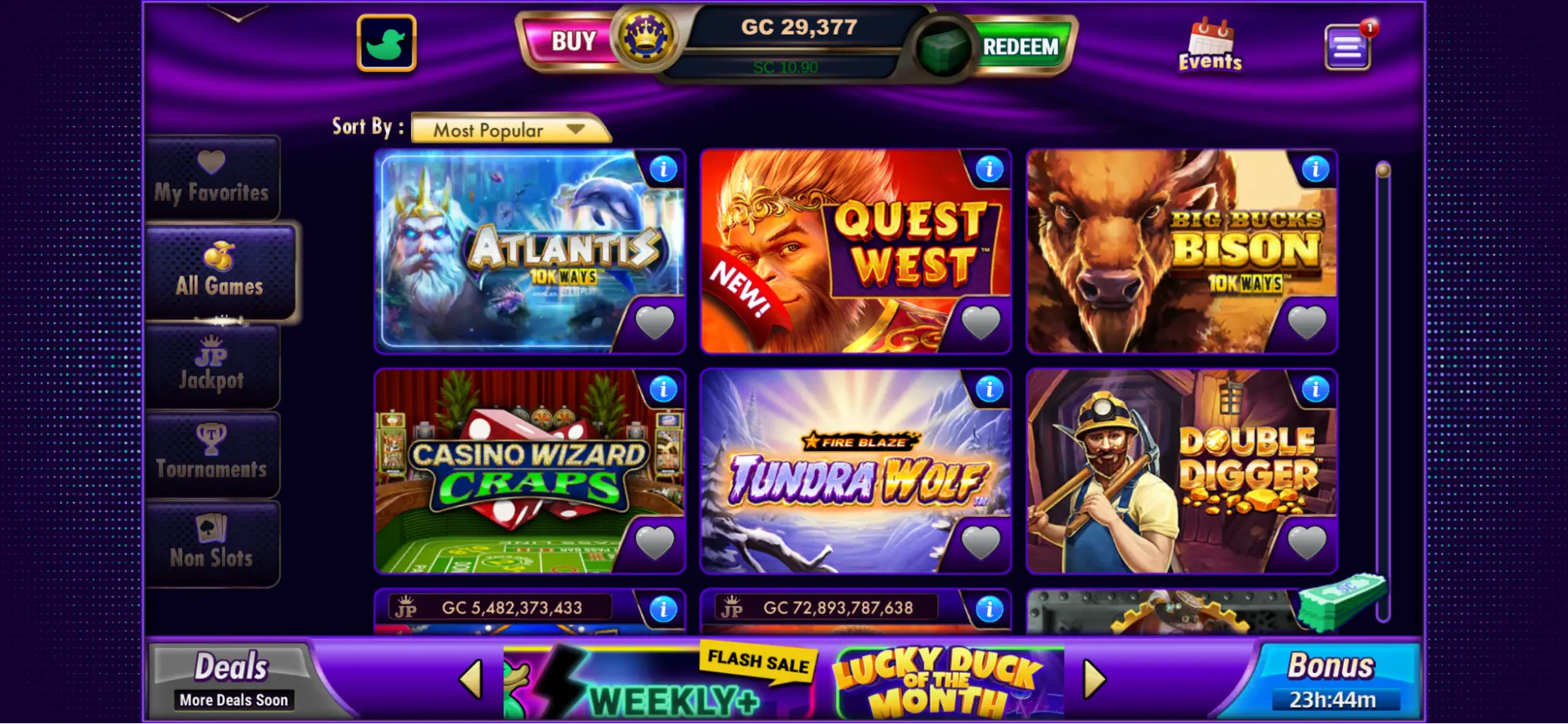Luckyland Mobile Background Image