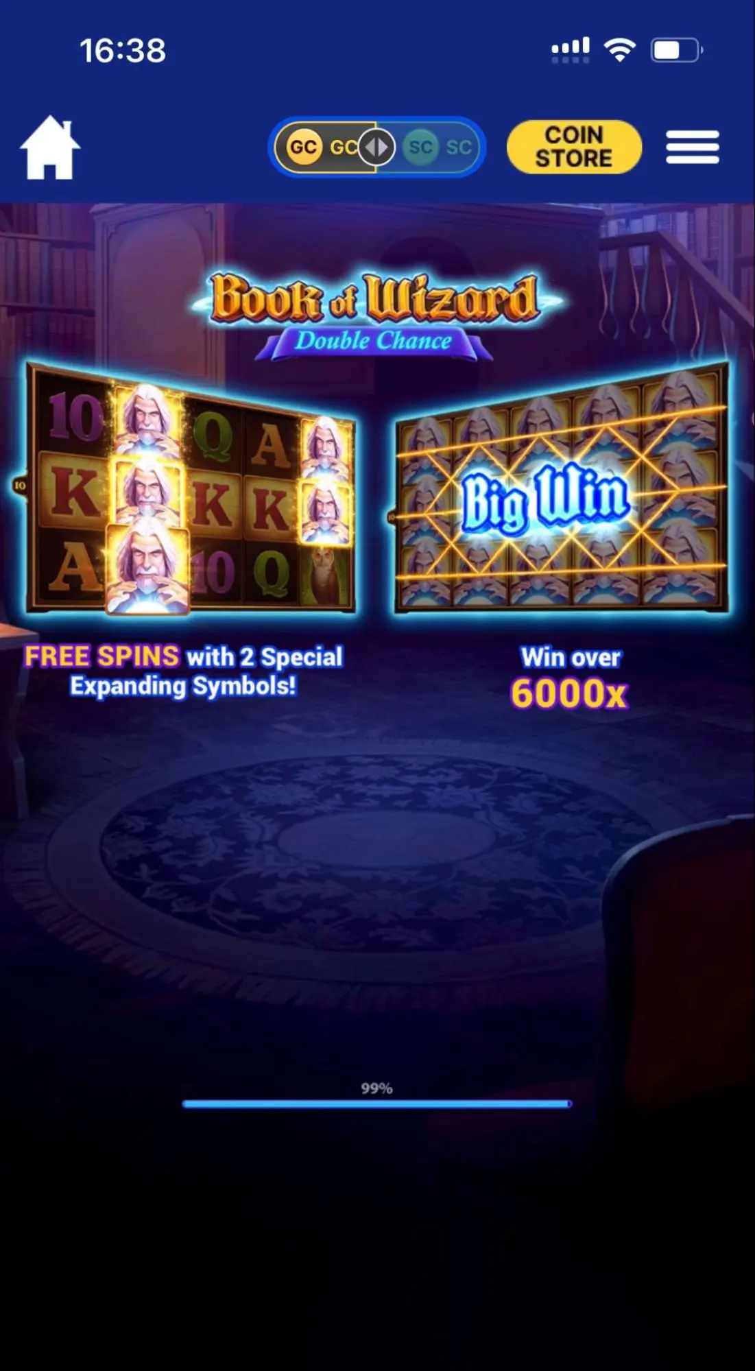 Book Of Wizard Background Image