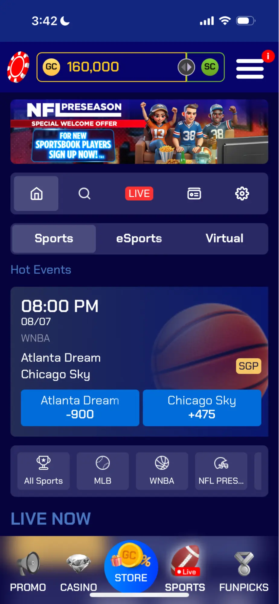 Sportzino Sports Background Image