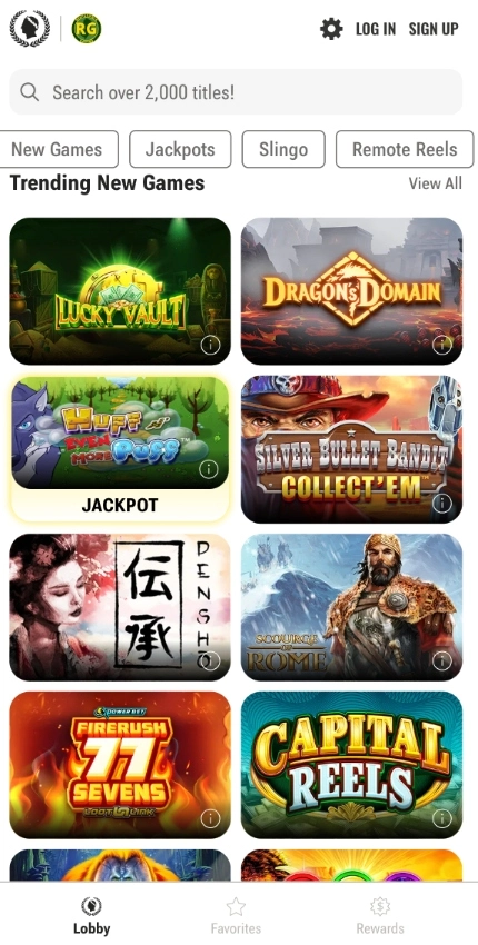 Caesars Palace Casino New Games Background Image