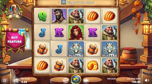 FRIAR TUCK'S INN Spiel Background Image