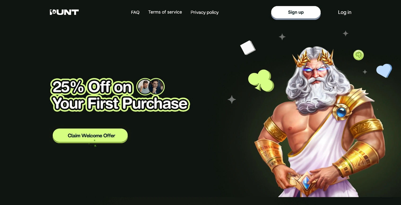 Punt Casino Background Image