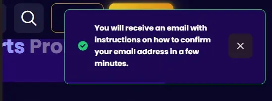 Biggerz Casino Email With Instructions Background Image