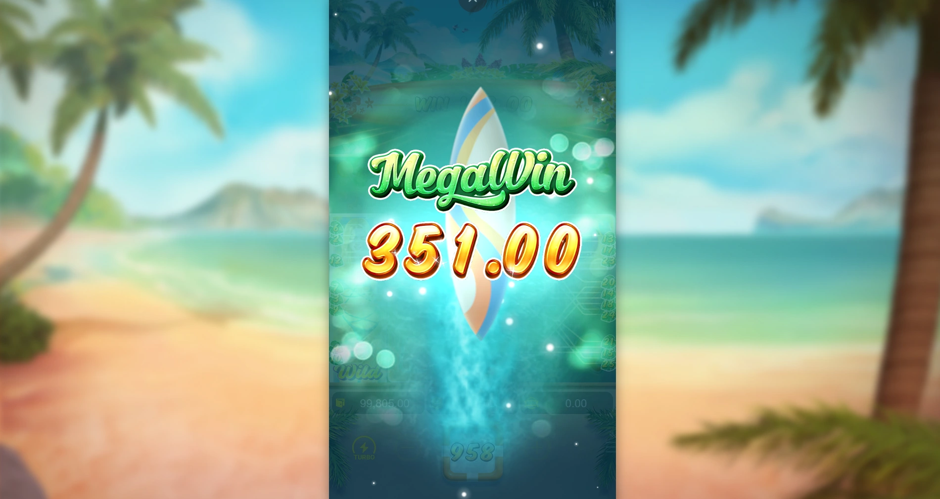 Mega Win Background Image