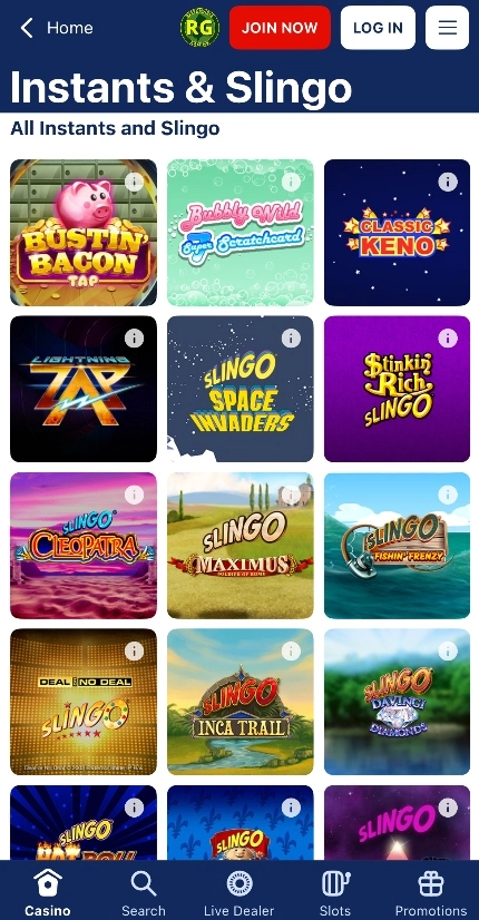 Monopoly Casino All Instants And Slingo Background Image