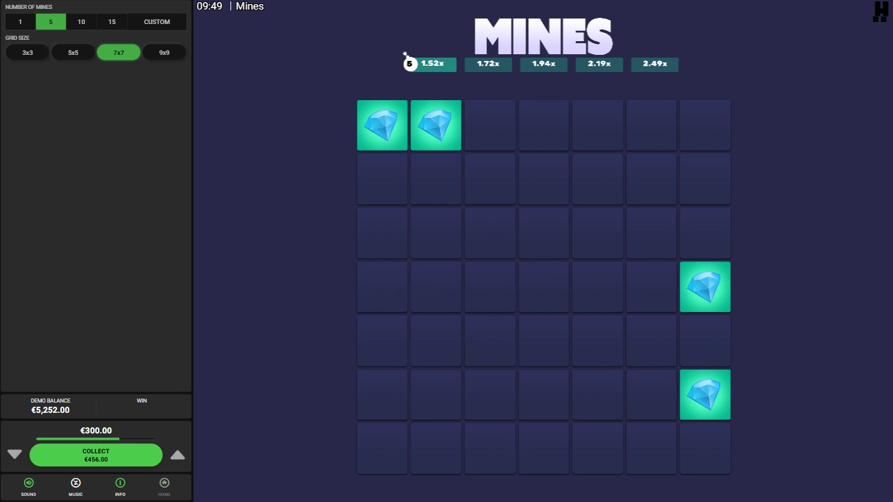 Segundo Paso Para Jugar Minas Online Background Image