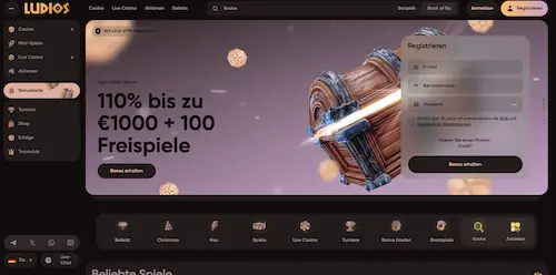 Ludios Casino Background Image