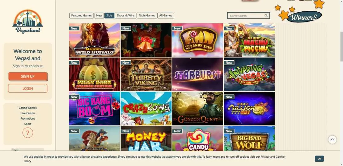 VegasLand Casino Slot Games