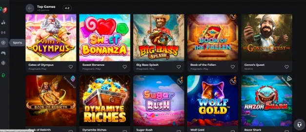 BetOnRed Casino Top Games