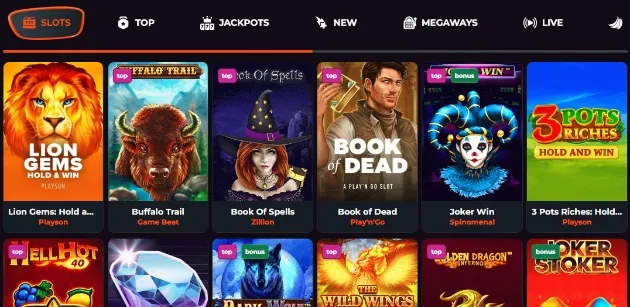 Rakoo Casino Slot Games