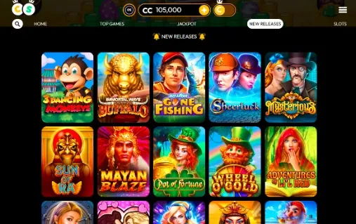 Crown Coins Casino New Releases