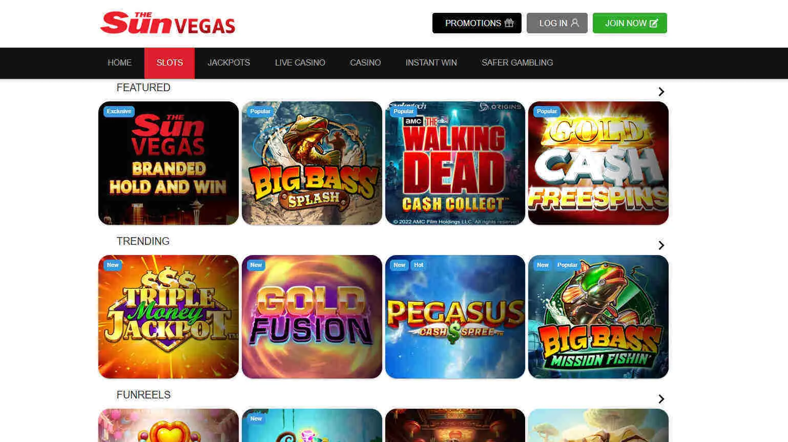 The Sun Vegas Slot Games