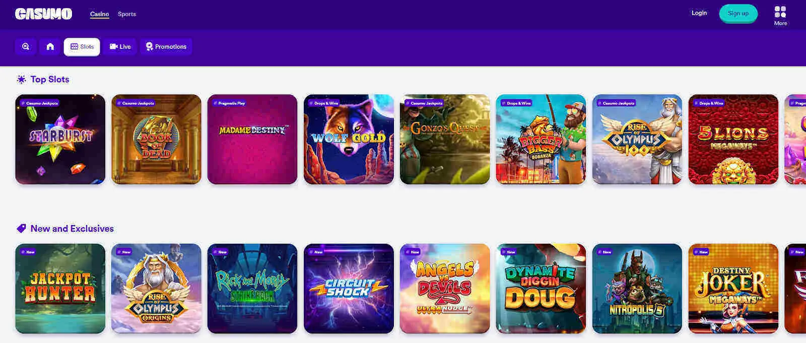 Casumo Casino Slots