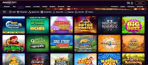 Jackpotcity casino slots