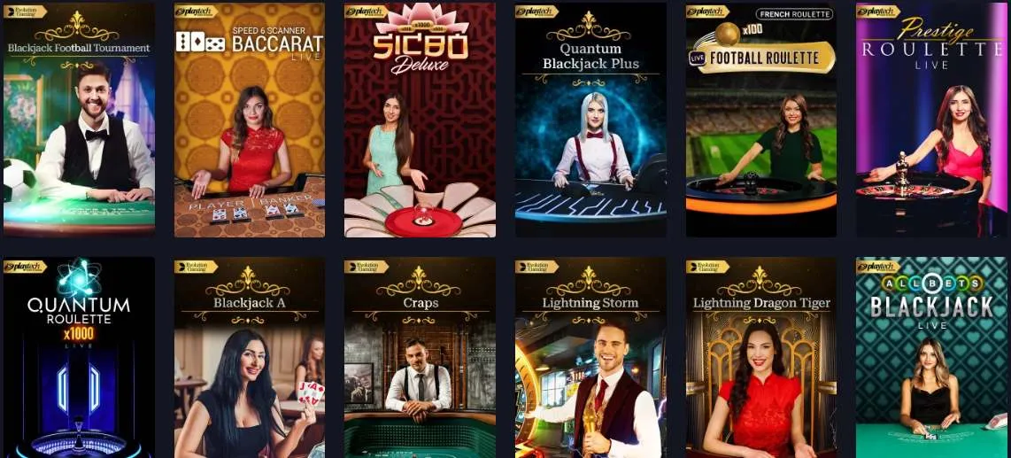 BetStorm Casino Live Casino