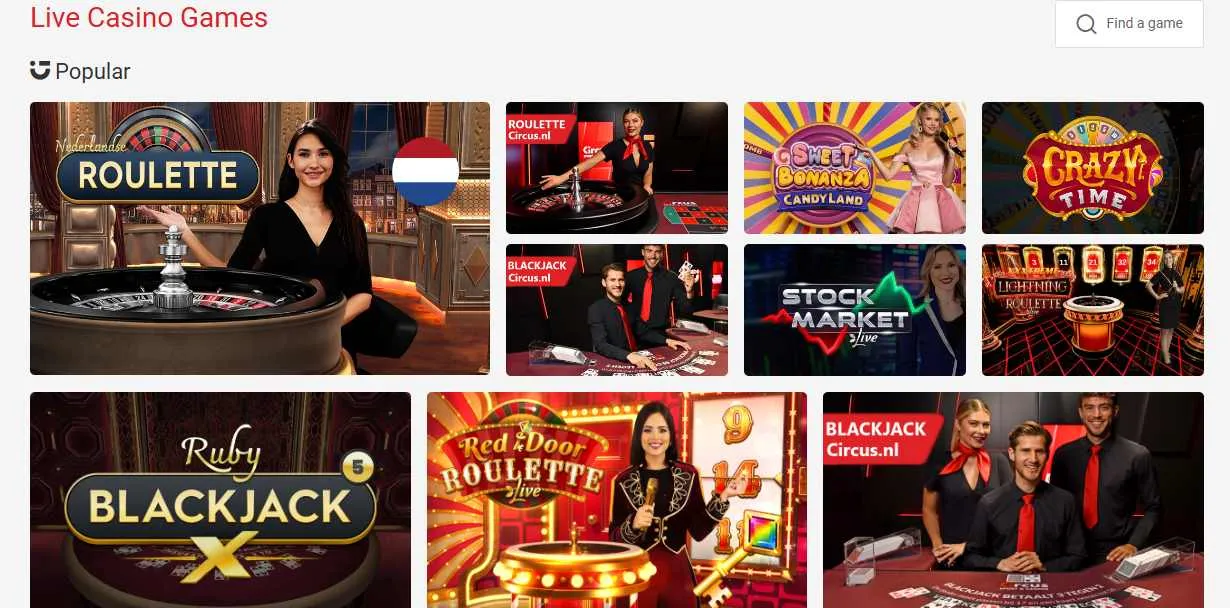 Circus Casino Live Casino