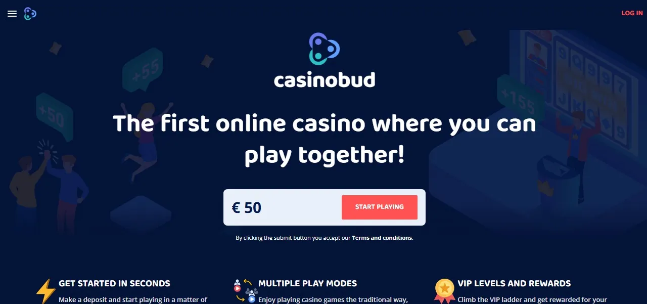 Casinobud Homepage