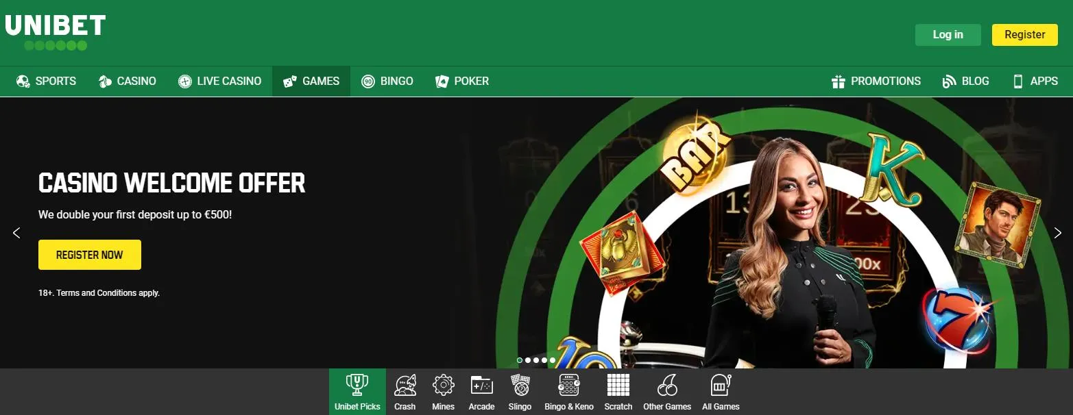 Unibet Casino Live Casino