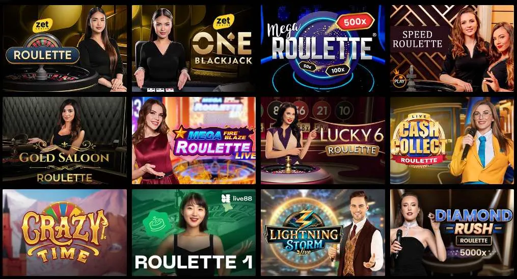 ZetCasino Live Casino Background Image