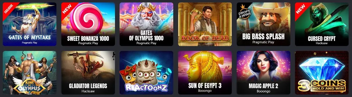 MyStake Casino Slots