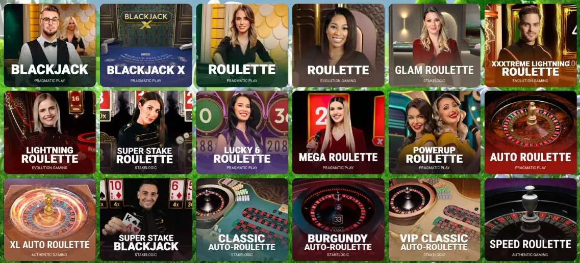 Duelz Casino Live Casino Background Image