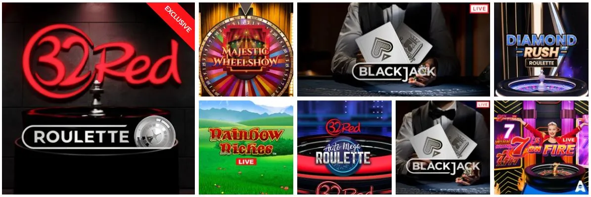 32Red Casino Live Casino