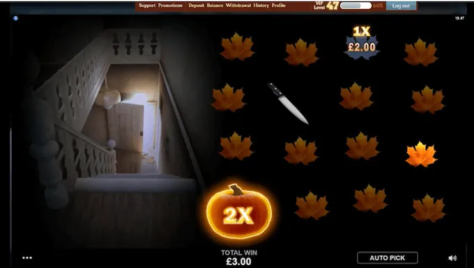 Halloween Slot Game Auto Pick