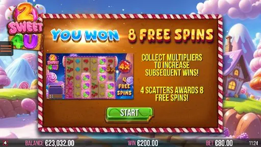 2 sweet 4 u free spins