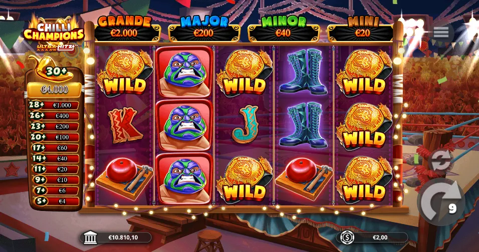 Chilli Champions UltraHitz Slot