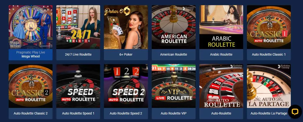 Jackpoty Casino Live Casino