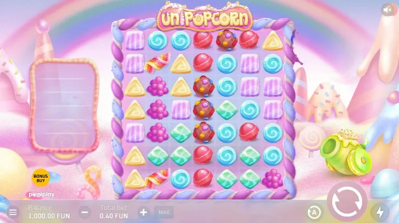 screenshot of unipopcorn game