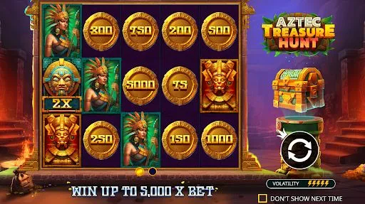 aztec treasure hunt slot