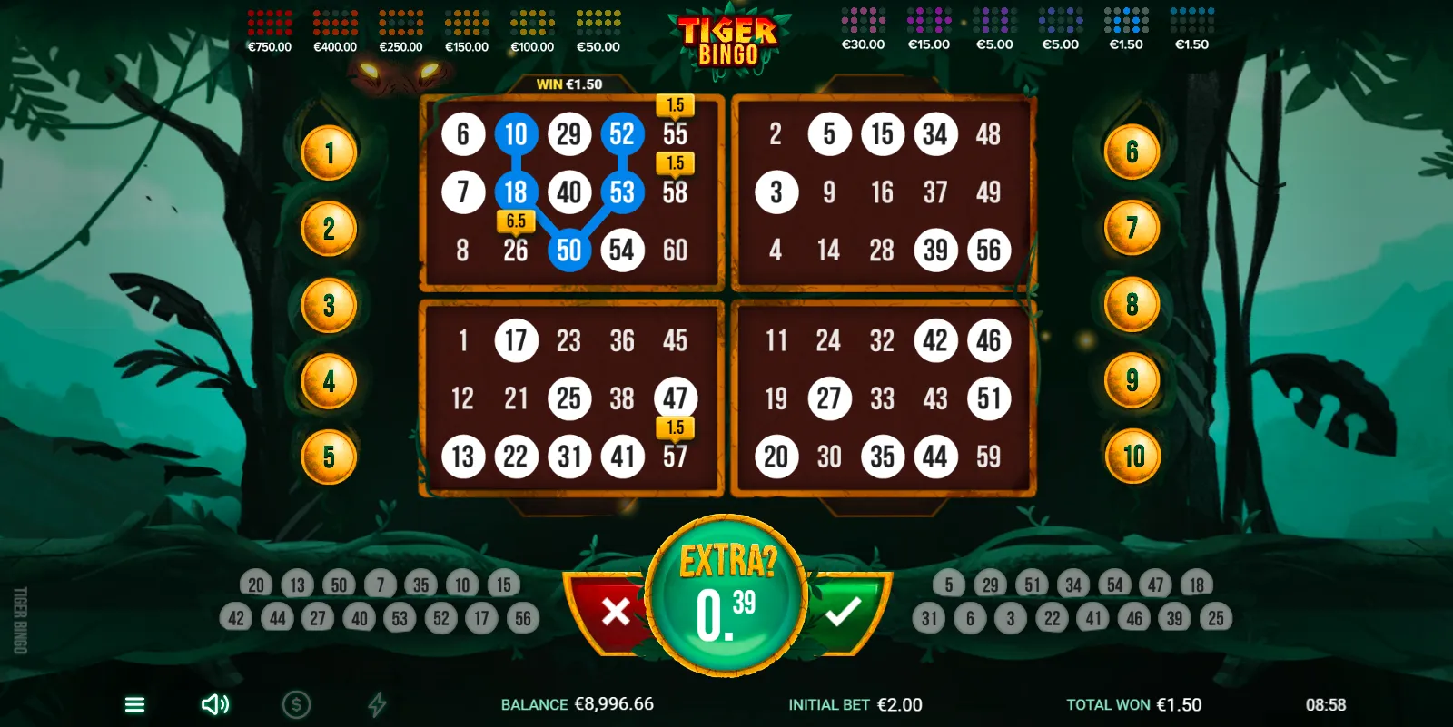 Tiger Bingo Slot