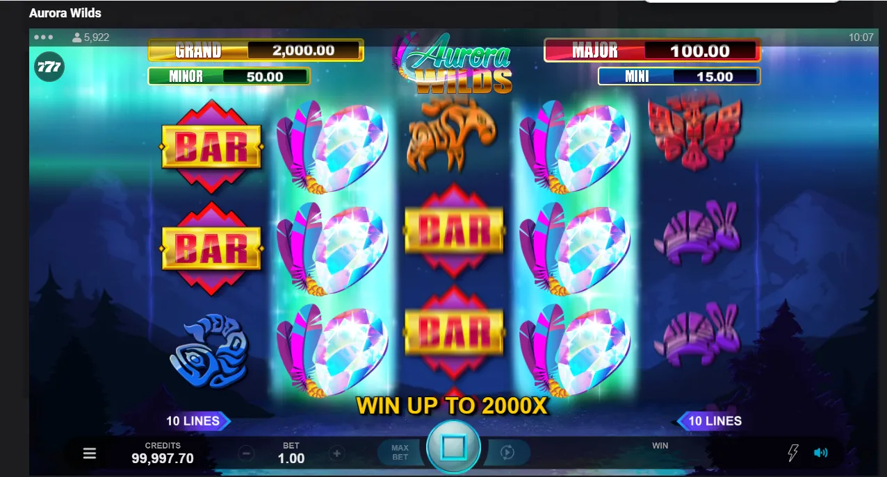 Aurora Wilds Slot Game