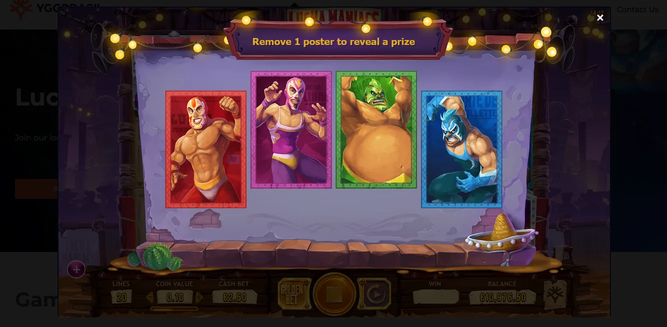 Lucha Maniacs Slot Game