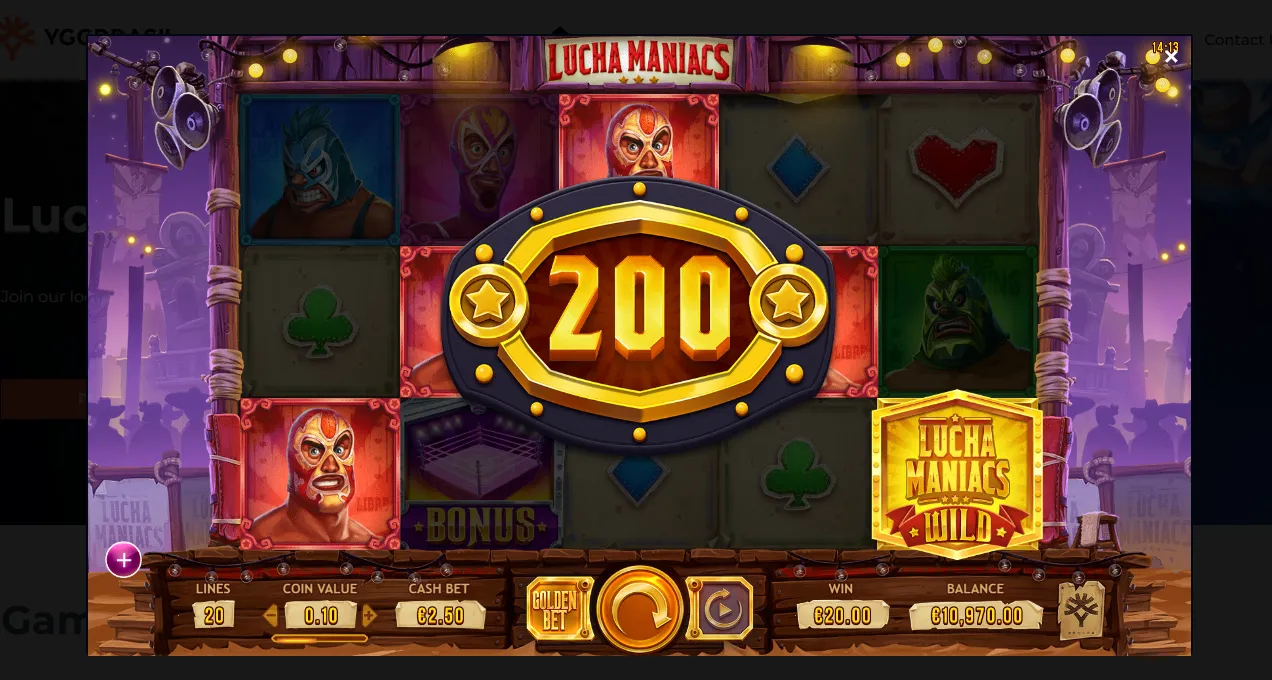 Lucha Maniacs Slot Free Play