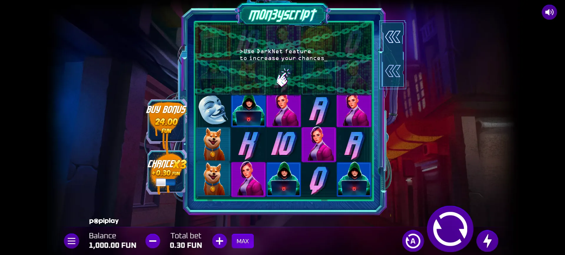 MoneyScript Slot