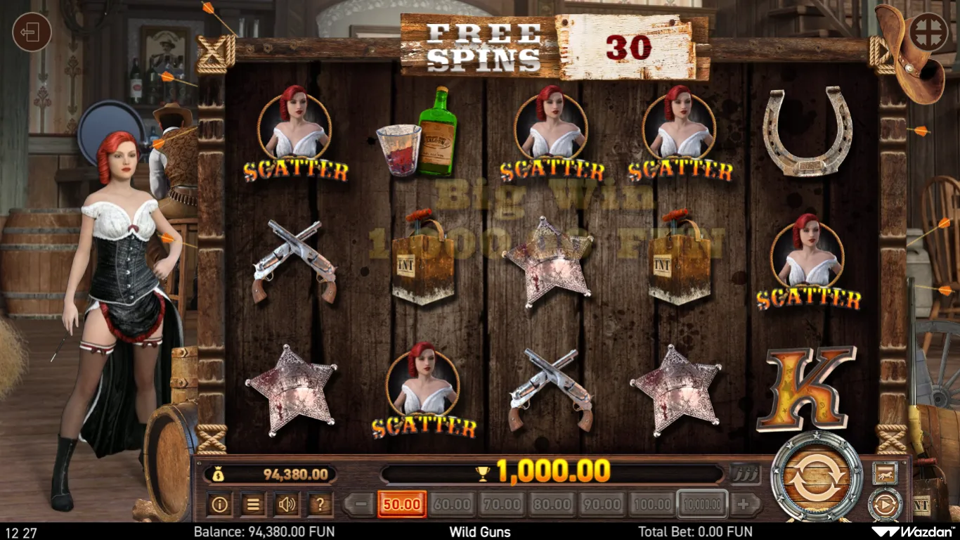 Wild Guns Free Spins