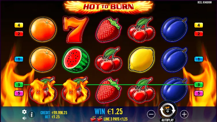 Hot To Burn Slot