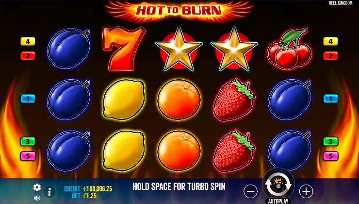 Hot To Burn Slot Game