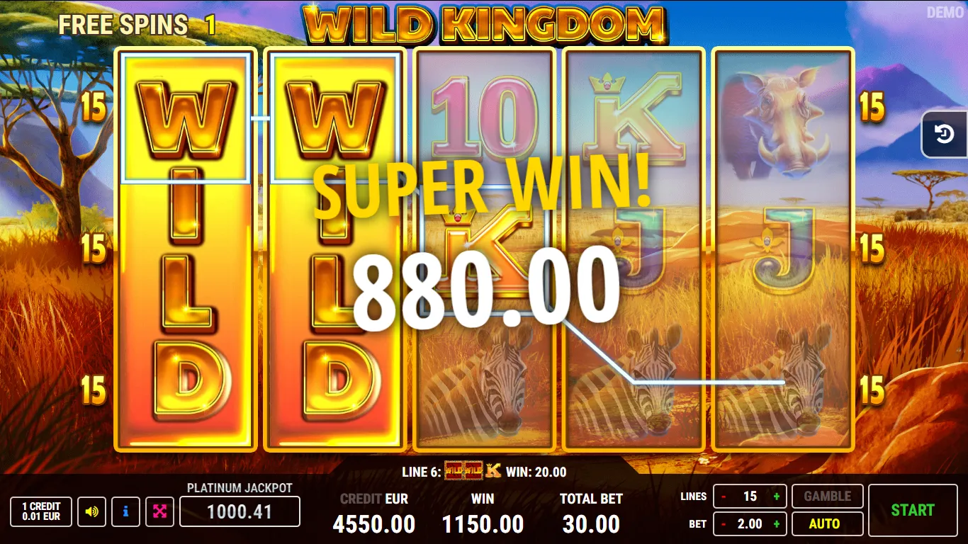 Wild Kingdom Slot