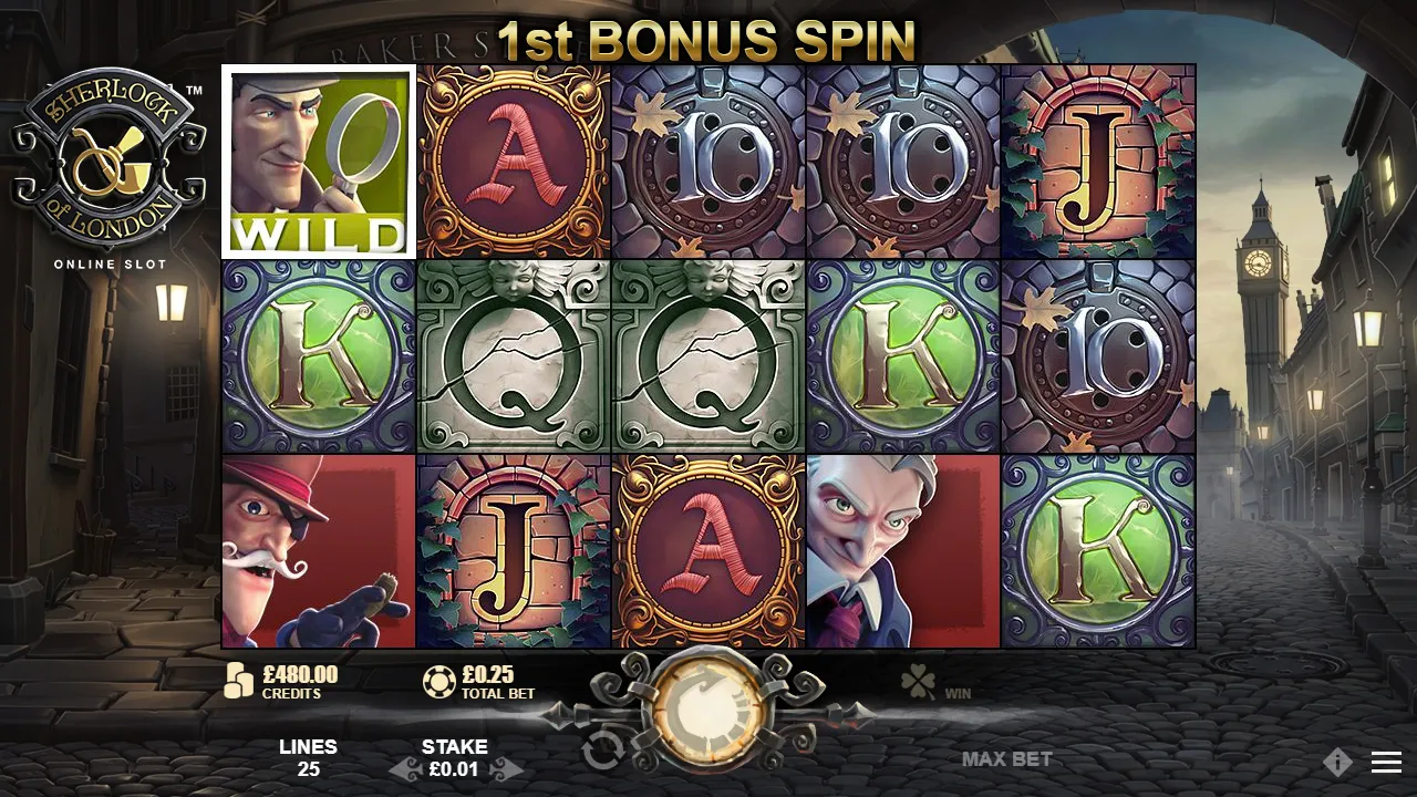 Sherlock of London Slot