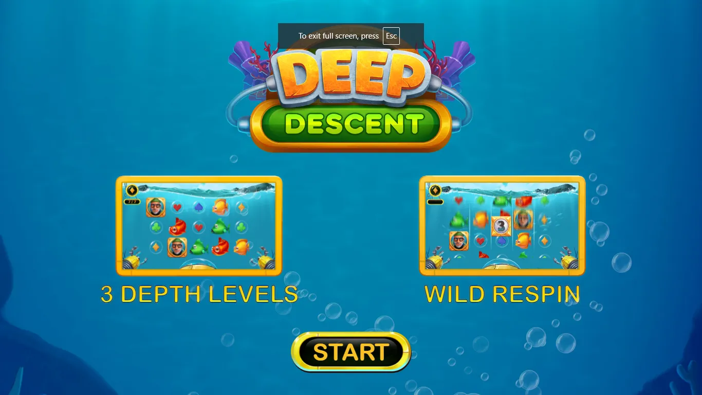 Deep Descent Background Image